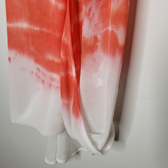 Young Fabulous & Broke Sheer Pink Ombre Top - Picture 9 of 10